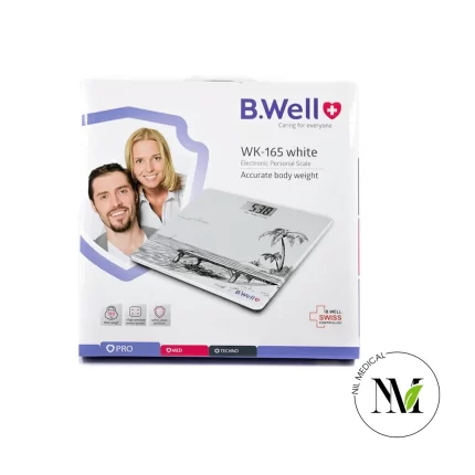 ترازوی دیجیتال بی ول مدل WK-165 whtie -1